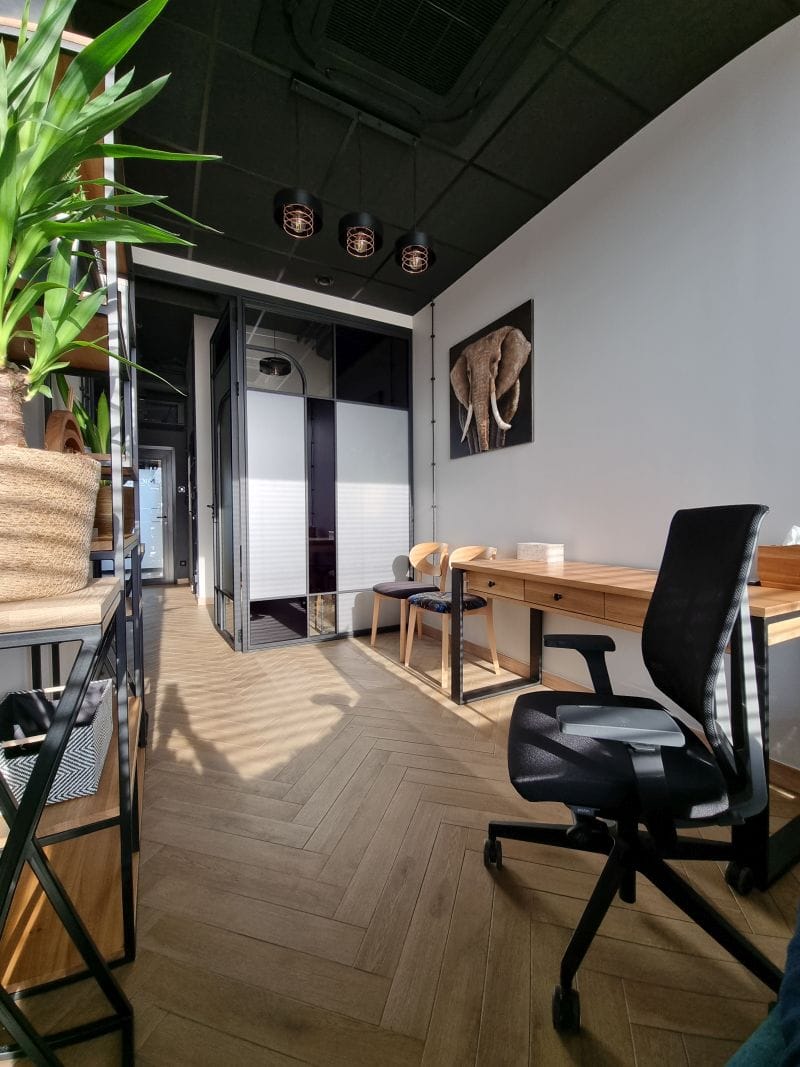 Komfortowy prywatny gabinet psychiatryczny - bezpieczna przestrzeń do rozmowy