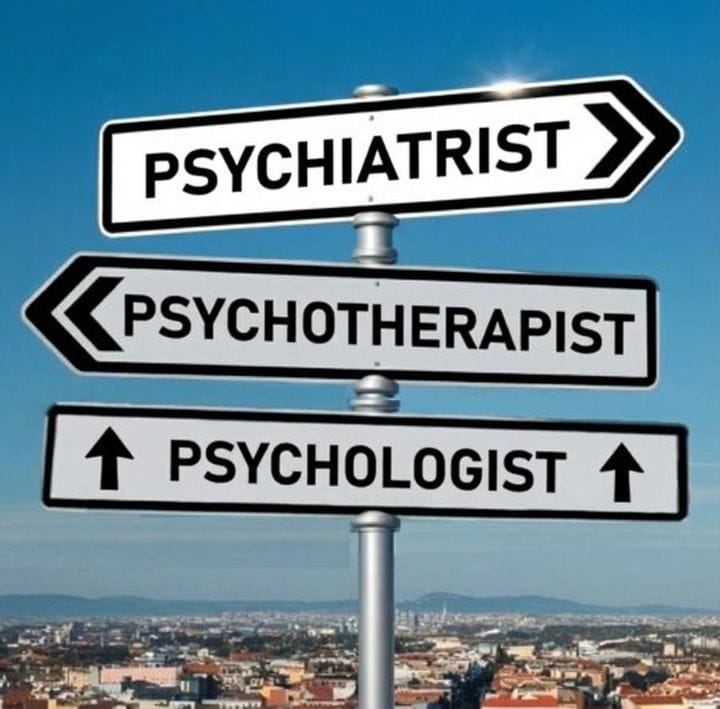Psychiatrist, psychologist or psychotherapist?
